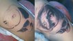 Un impressionnant tatouage du peintre Dali filmé en timelapse