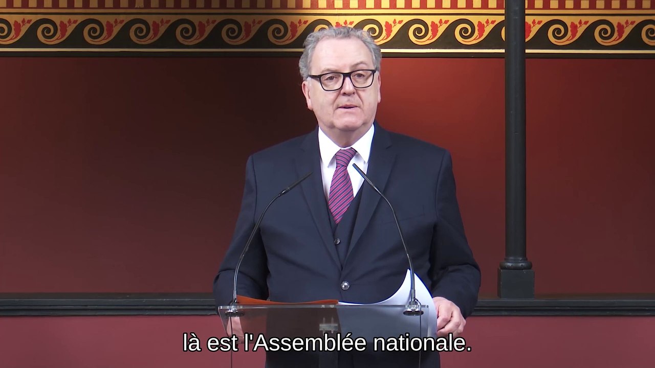 Inauguration de la Salle du Jeu de Paume du château de Versailles - Mercredi 2 mars 2022