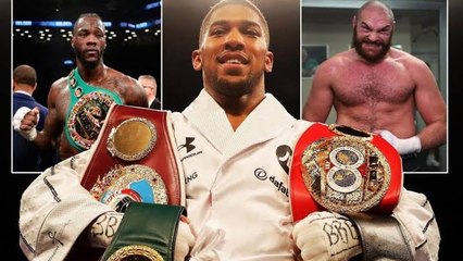 Anthony Joshua veut affronter Deontay Wilder le 13 avril à Wembley, il n'est pas intéressé par Tyson Fury