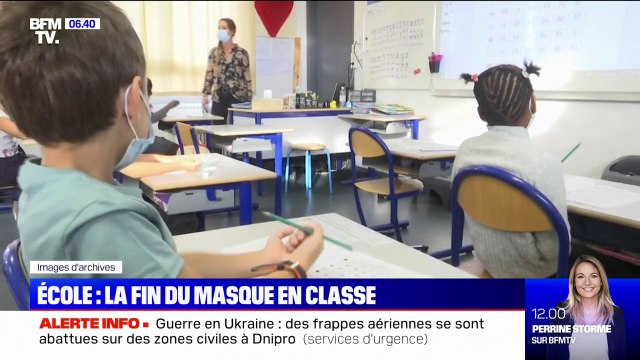 Covid-19: avec la fin du masque, quelles sont les nouvelles règles à l'école à partir de lundi ?