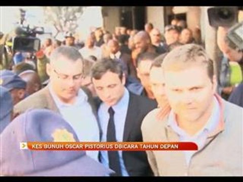 Kes bunuh Oscar Pistorius dibicara tahun depan