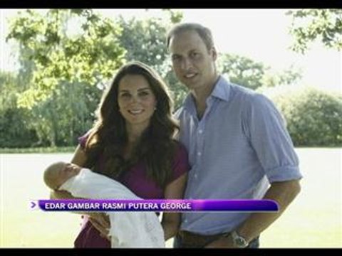 Edar gambar rasmi Putera George