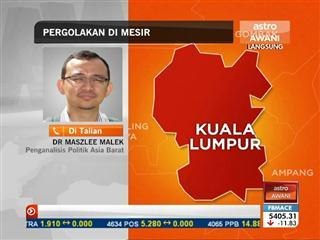 Dr. Maszlee Malek: Pergolakan Di Mesir