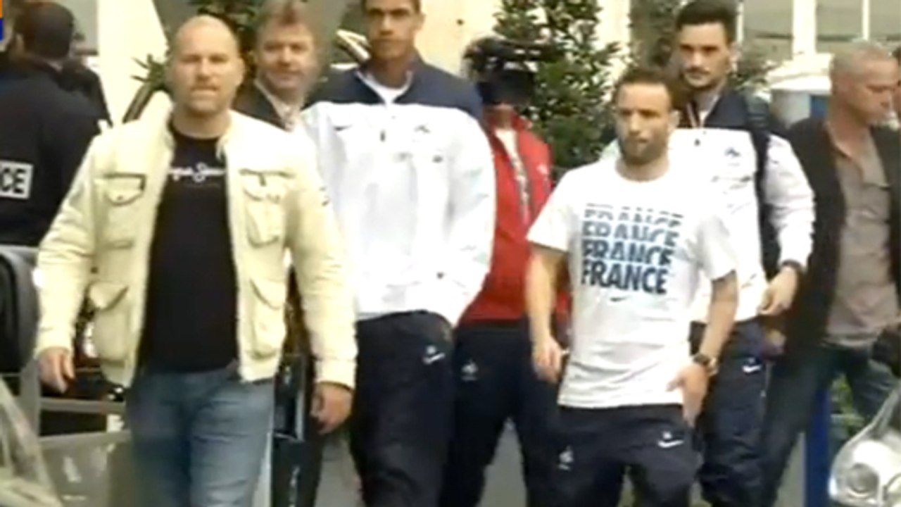 Coupe du monde 2014 : lors de leur retour en France, les Bleus ont reçu un accueil triomphal