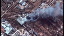 شاهد: صور الأقمار الصناعية تُظهر تفرق القافلة العسكرية الروسية بطول 64 كلم بالقرب من كييف
