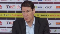 Rudi Garcia se félicite de la victoire de l'OM à Dijon