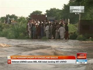200 perkampungan ditenggelami banjir