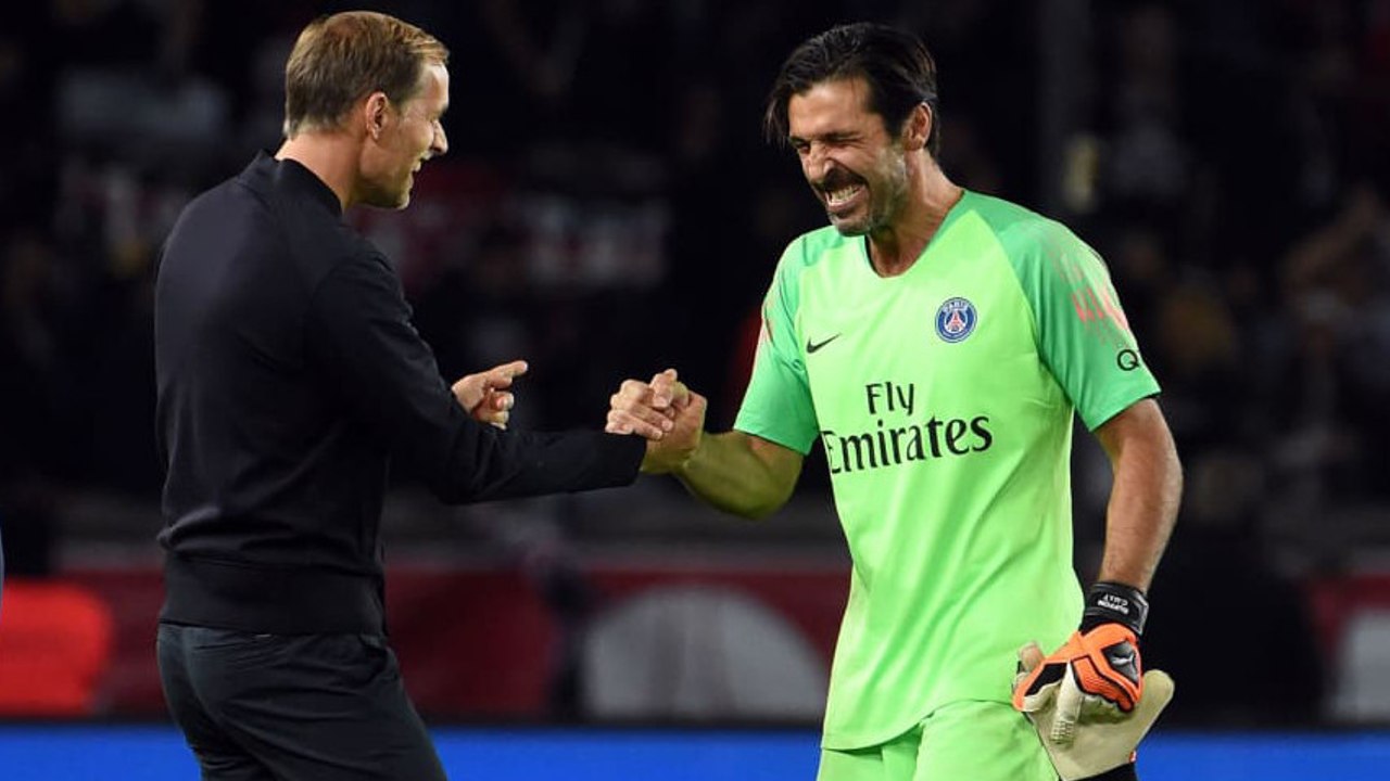 PSG : quand Thomas Tuchel couvre Gianluigi Buffon de louanges