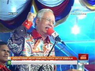 Jangan kibar jalur gemilang hanya untuk simbolik