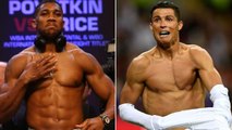 Boxe : Anthony Joshua au cœur d'une polémique suite à ses déclarations sur Cristiano Ronaldo