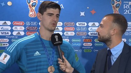 Coupe du Monde 2018 : Thibaut Courtois revient sur ses propos après France - Belgique