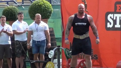 Game of Thrones : "La Montagne" devient l'homme le plus fort d'Europe