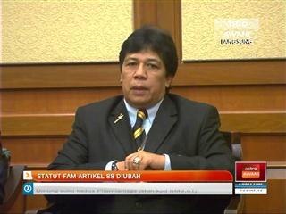 Statut FAM Artikel 88 ditambah baik