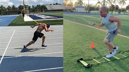 Ce coach américain à les jambes les plus rapides jamais vues !