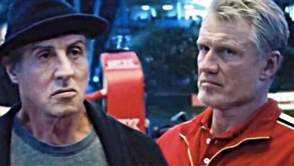 Sylvester Stallone dévoile une scène coupée de Creed 2 où il devait se batte avec Ivan Drago