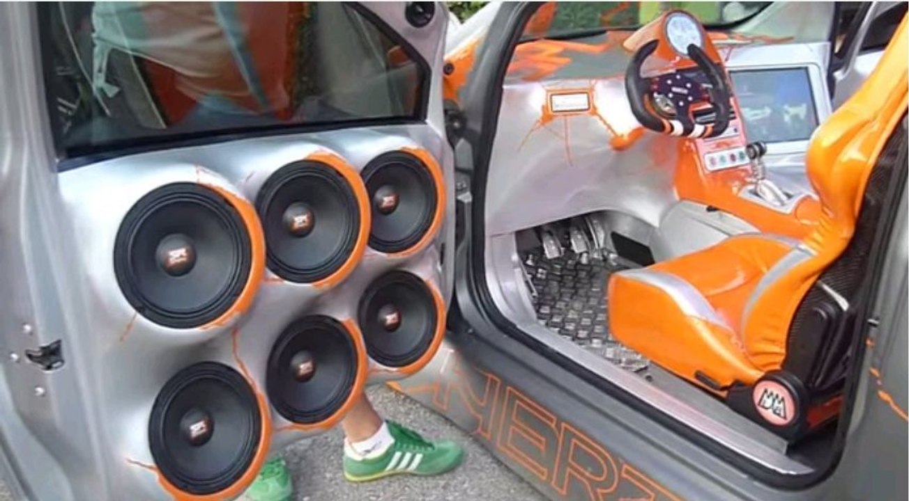 Tuning : Une Fiat Grande Punto au sound-system impressionnant