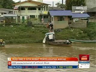 Rugi RM2.5 juta akibat penyeludupan minyak