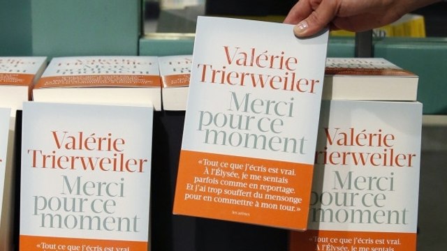 LeBonCoin : Le livre de Valérie Trierweiler, ''Merci pour ce moment'' voit son prix flamber !