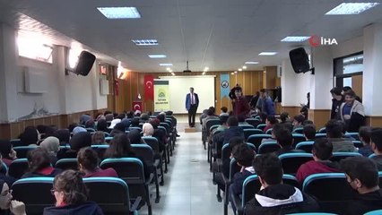 Lise öğrencilerine 'Afet ve Farkındalık' eğitimi