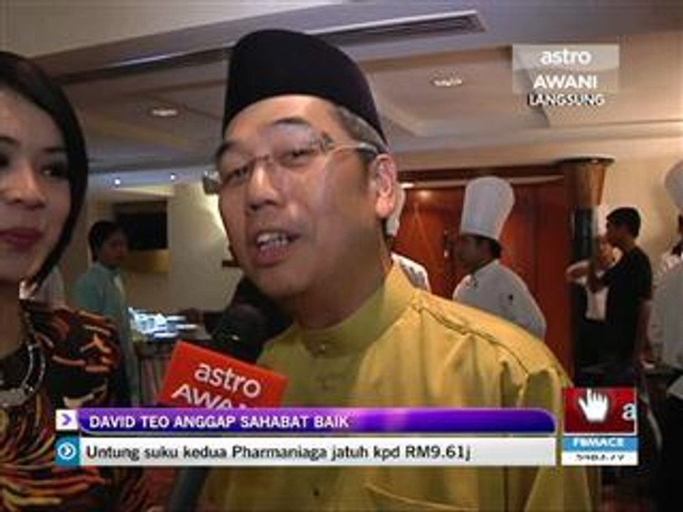 David Teo anggap Hans Isaac sahabat baik