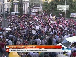 Protes merebak ke Istanbul