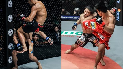 One : Martin Nguyen et Joshua Paciao signent un énorme KO en coup de genou le même soir