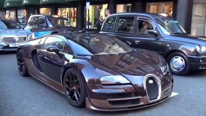 Une Bugatti Veyron Rembrandt aperçue dans les rues de Londres