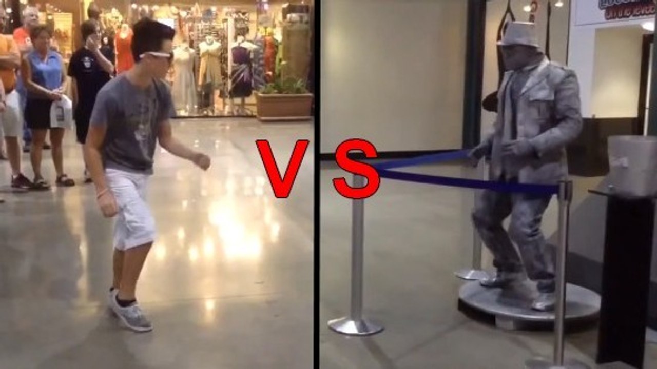 Une incroyable battle de danse en plein centre commercial