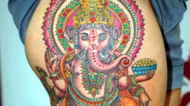 Les plus beaux tatouages de la divinité hindoue Ganesh