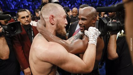 Conor McGregor se chauffe pour un rematch contre Floyd Mayweather