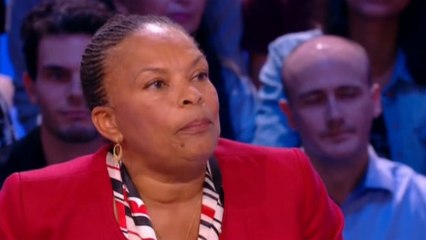 Le Grand Journal : La ministre Christiane Taubira recadre Natacha Polony en direct