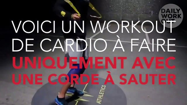 Corde à sauter : Cette session travaillera intensément votre cardio