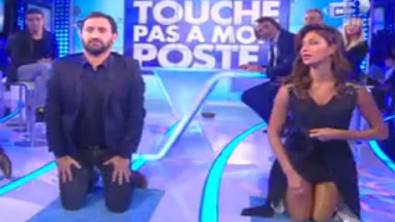 Touche pas à mon poste : Cyril Hanouna s'essaye au yoga avec Nicole Scherzinger