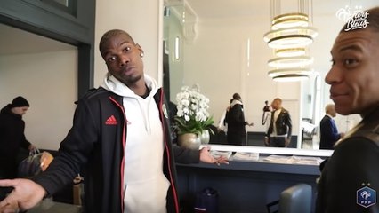Le troll parfait de Paul Pogba en retrouvant Kylian Mbappé à Clairefontaine !