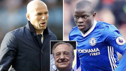 N'Golo Kanté répond à la drague du Real et de Zidane !