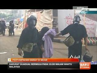 Kerajaan Mesir isytihar darurat sebulan