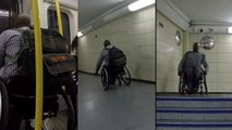 A Londres, un handicapé vit un parcours du combattant dans le métro