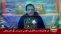 Federal Minister Shibli Faraz talks to media in Karachi