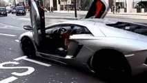 Un fils d'émir du Golfe fait le show en Lamborghini à Londres