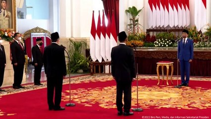 Presiden Jokowi Lantik Kepala dan Wakil Kepala Otorita IKN Nusantara