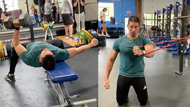 Un finisher unilatéral pour travailler vos pectoraux et vos abdos en même temps