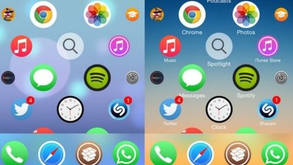 Jailbreak iPhone 6 : Aeternum, un tweak d'interface Apple Watch