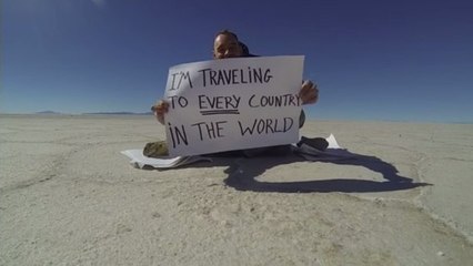 Il réussit à faire un tour du monde sans monter dans un avion