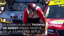 Tour de France : De Gendt montre l'état de ses jambes après 2 semaines de course, effrayant !