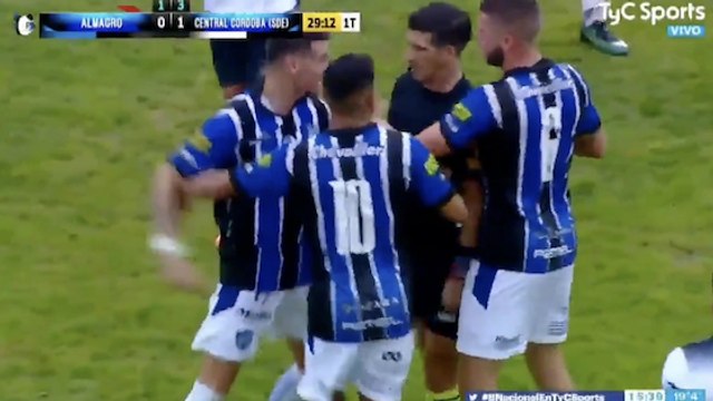 L'action de bouchers de l'année en deuxième division argentine