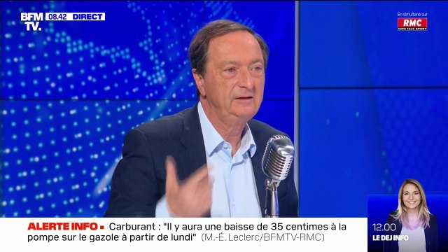 Flambée du prix des carburants: Michel-Édouard Leclerc perçoit une colère des Français