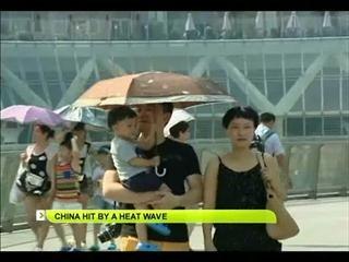 China hit by a heat wave