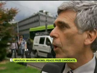 Bradley Manning Nobel Peace Prize Candidate