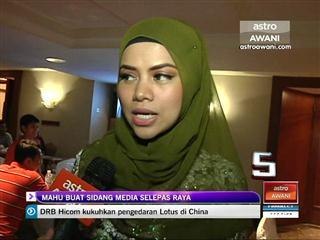 Alyah mahu buat sidang akhbar selepas raya