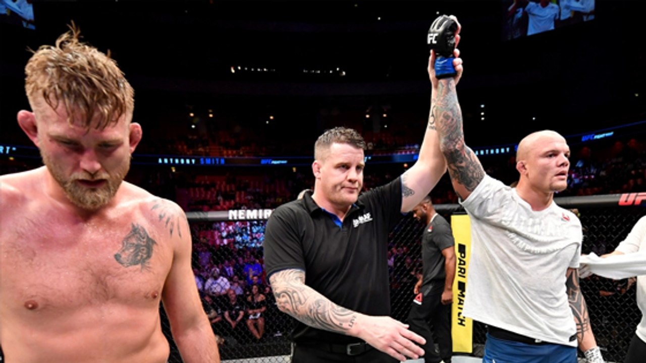 UFC Stockholm : Anthony Smith s'impose par soumission face à Alexander Gustafsson, qui prend sa retraite